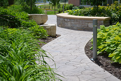 commercial stamped walkway minneapolis